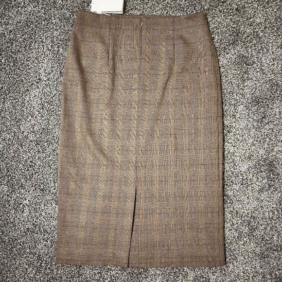 BOSS jacquard skirt woven with glittering threads; New with tags - Picture 11 of 16